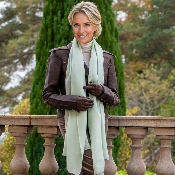Opal Cashmere and Silk Wrap