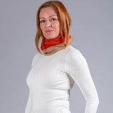 Copper and Caramel Cashmere Snood