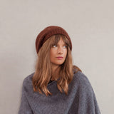 Terracotta Cashmere Beret