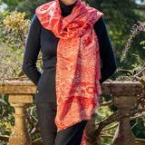 PRE ORDER: The Liberty ‘Oscar’s Palace’ Duet - Pink Cashmere and Silk Wrap