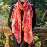 PRE ORDER: The Liberty ‘Oscar’s Palace’ Duet - Pink Cashmere and Silk Wrap