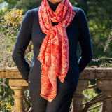 PRE ORDER: The Liberty ‘Oscar’s Palace’ Duet - Pink Cashmere and Silk Wrap