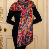 The Liberty Print Quartet – The Paisley Cashmere and Silk Wrap
