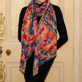 The Liberty Print Quartet – The Paisley Cashmere and Silk Wrap