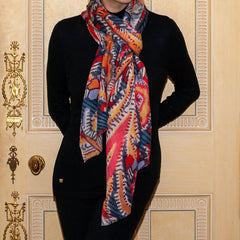 The Liberty Print Quartet – The Paisley Cashmere and Silk Wrap