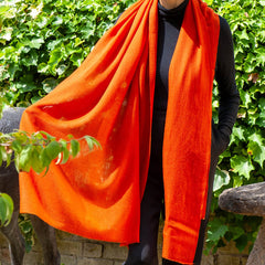 The Spice Palette – Spanish Paprika Cashmere and silk Wrap