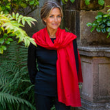 The Spice Route Quintet - Paprika Cashmere and Silk Wrap
