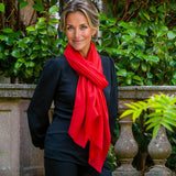 The Spice Route Quintet - Paprika Cashmere and Silk Wrap