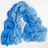 Shades of Pale Trio -Blueberry Cashmere and Silk Wrap