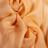 Pastel Orange Cashmere and Silk Wrap