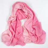 Shades of Pale Trio - Strawberry Cashmere and Silk Wrap