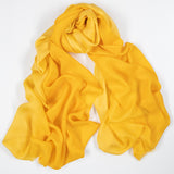 Shades of Pale Trio - Banana Cashmere and Silk Wrap