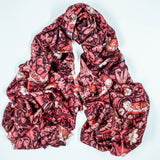 PRE ORDER: The Liberty ‘Strawberry Thief’ Quartet - Pink Cashmere and Silk Wrap