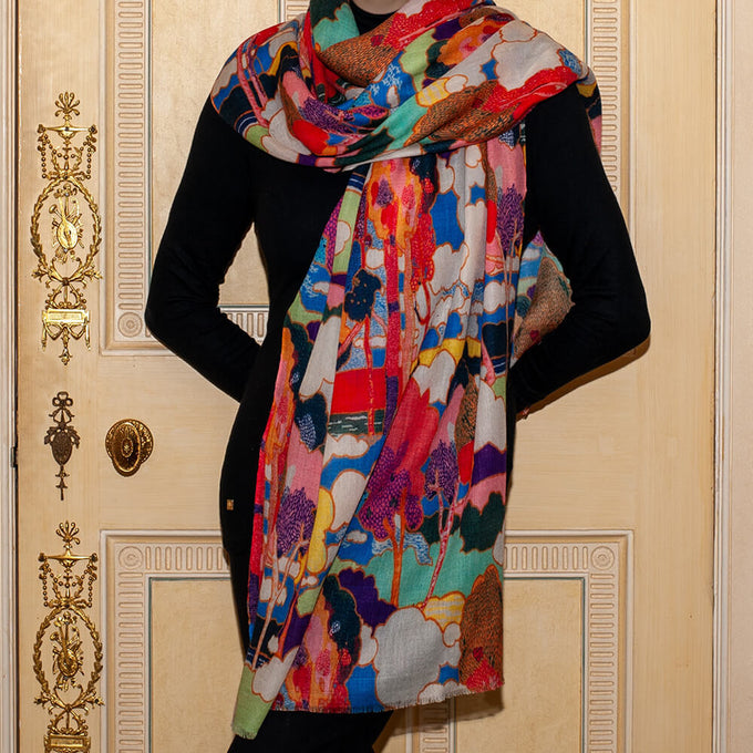 PRE ORDER: The Liberty ‘Art Nouveau’ Quintet - Prospect Road Cashmere and Silk Wrap