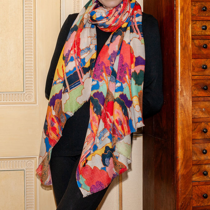 PRE ORDER: The Liberty ‘Art Nouveau’ Quintet - Prospect Road Cashmere and Silk Wrap