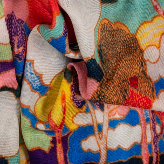 PRE ORDER: The Liberty ‘Art Nouveau’ Quintet - Prospect Road Cashmere and Silk Wrap