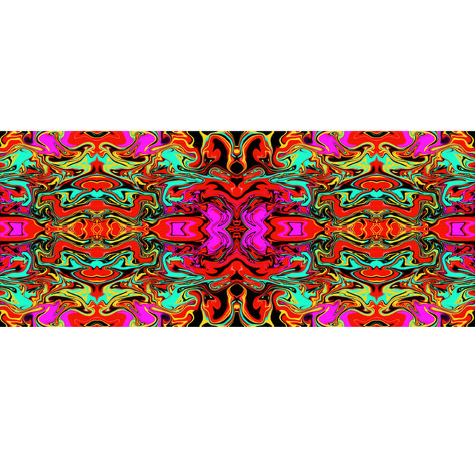 PRE ORDER: The Kaleidoscope Quartet - Red Reverie Cashmere and Silk Scarf