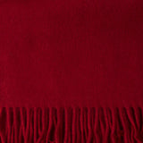 Cardinal Red Scottish Cashmere Scarf