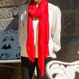 Sizzling Red Modal Wrap