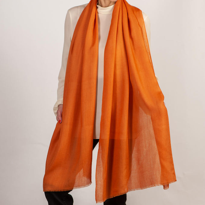 The Spice Route Quintet - Mixed Spice Cashmere and Silk Wrap