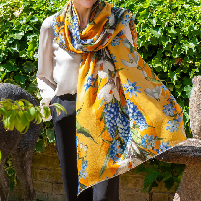PRE ORDER: The Four Seasons Quartet - Spring Cashmere and Silk Wrap