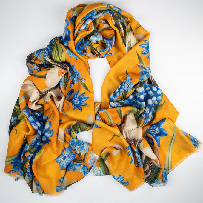 The Four Seasons Quartet - Spring Cashmere and Silk Wrap