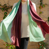 Birds of a Feather - The Starling Shaded Cashmere and Silk Wrap