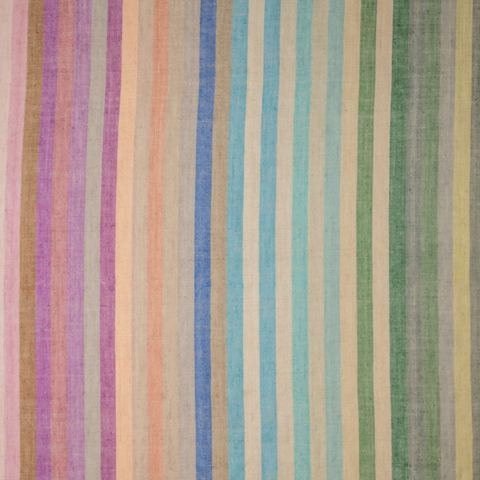 Pastel Stripe Pashmina Cashmere Shawl