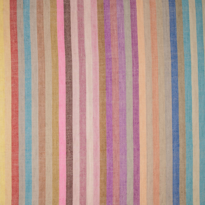 Pastel Stripe Pashmina Cashmere Shawl