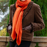 Topaz Cashmere and Silk Wrap