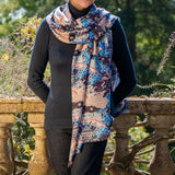 PRE ORDER: The Liberty ‘Tudor Dream’ Duet- Blue Cashmere and Silk Wrap