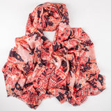PRE ORDER: The Liberty ‘Tudor Dream’ Duet - Pink Cashmere and Silk Wrap.