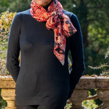 PRE ORDER: The Liberty ‘Tudor Dream’ Duet - Pink Cashmere and Silk Wrap.