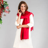 Venetian Reds Shaded Cashmere and Silk Wrap