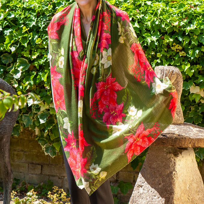 PRE ORDER: The Four Seasons Quartet - Winter Cashmere and Silk Wrap