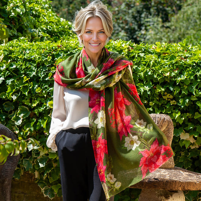 PRE ORDER: The Four Seasons Quartet - Winter Cashmere and Silk Wrap