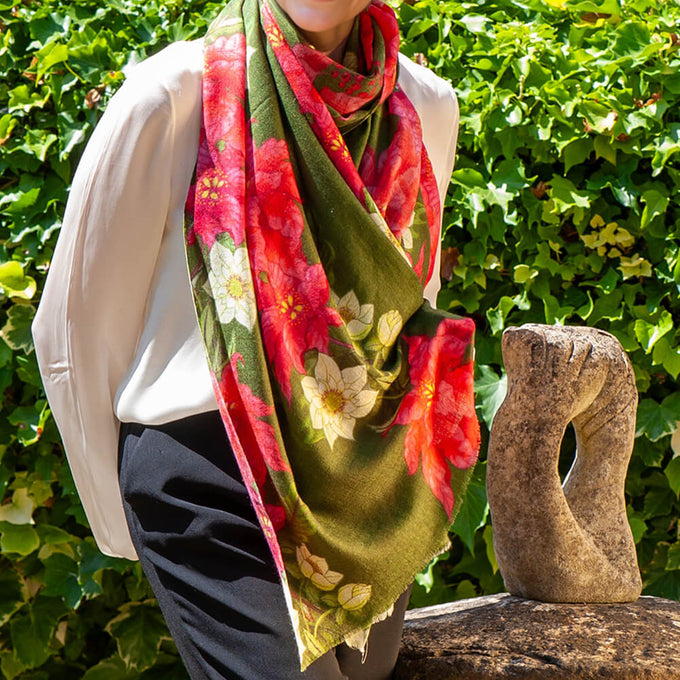 PRE ORDER: The Four Seasons Quartet - Winter Cashmere and Silk Wrap