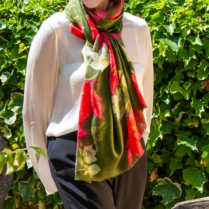 PRE ORDER: The Four Seasons Quartet - Winter Cashmere and Silk Wrap