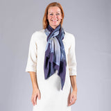 The Winter Trilogy - Winter White Cashmere and Silk Wrap
