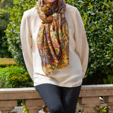 PRE ORDER: The Liberty ‘Florence Melody Trilogy - Yellow Cashmere and Silk Wrap