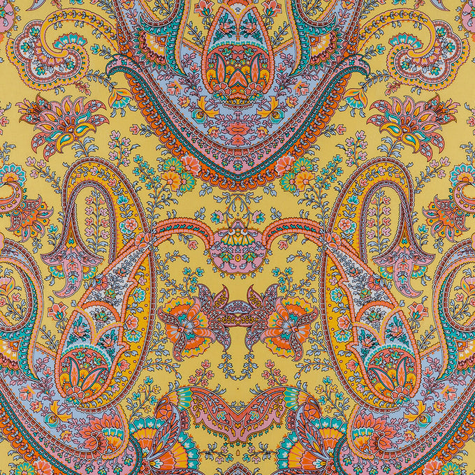 PRE ORDER: The Liberty ‘Florence Melody Trilogy - Yellow Cashmere and Silk Wrap