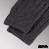 Black Cashmere Socks