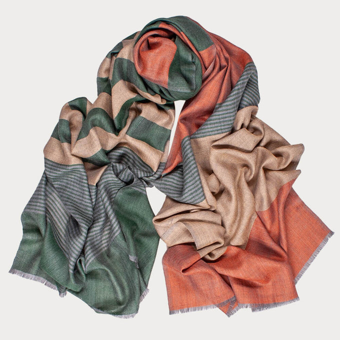 Amberley Silk and Wool Scarf