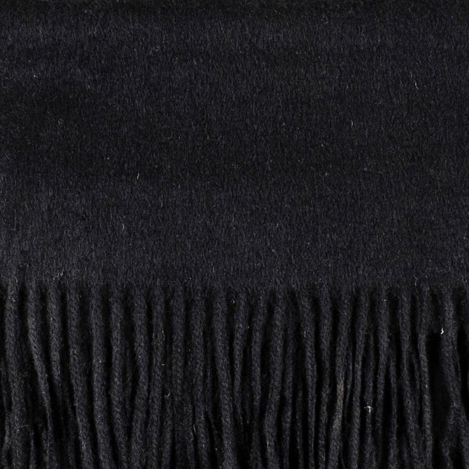 Burlington Black Cashmere Scarf