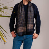 Dante Italian Silk Polka Dot Scarf