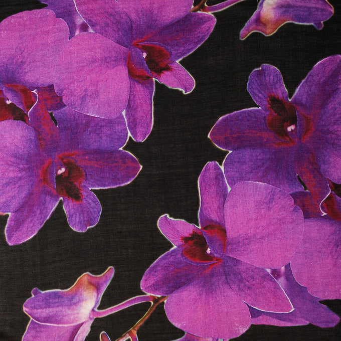 The Orchid Trilogy - Pink Orchid Cashmere and Silk Wrap