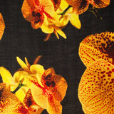 The Orchid Trilogy - Yellow Orchid Cashmere and Silk Wrap