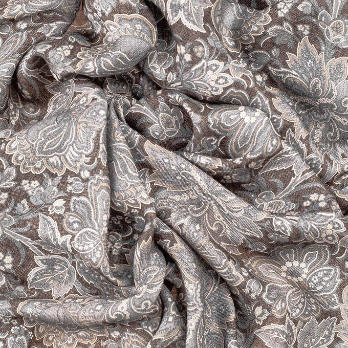 Ragusa Floral Italian Scarf