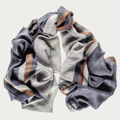 Kensington Merino Wool and Silk Scarf