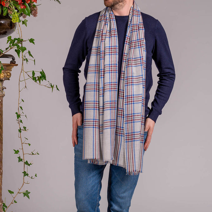 Hedley Silk and Wool Scarf